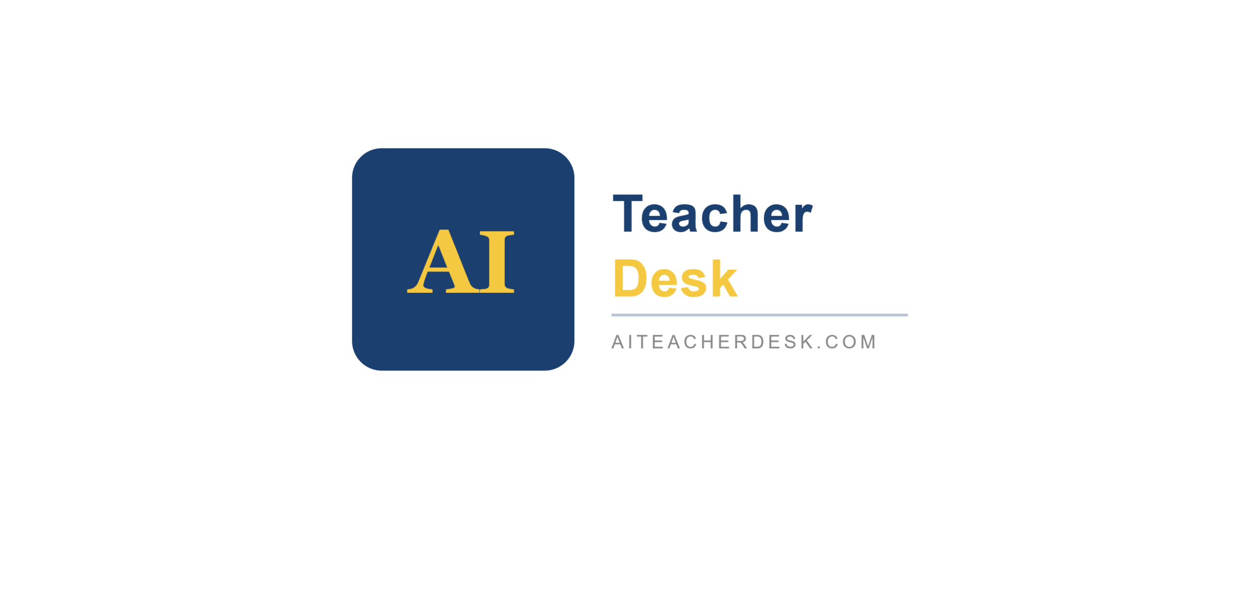 AI Teacher Desk